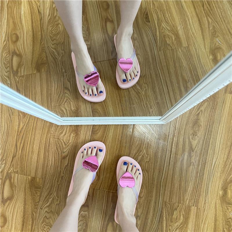 

New evening breeze slippers women s summer thick bottom going out summer sandals seaside fashion 40/41