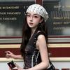 Sweet Leopard Print Headscarf Star Punk Bandana Exquisite Y2k Print Turban  Music Festival