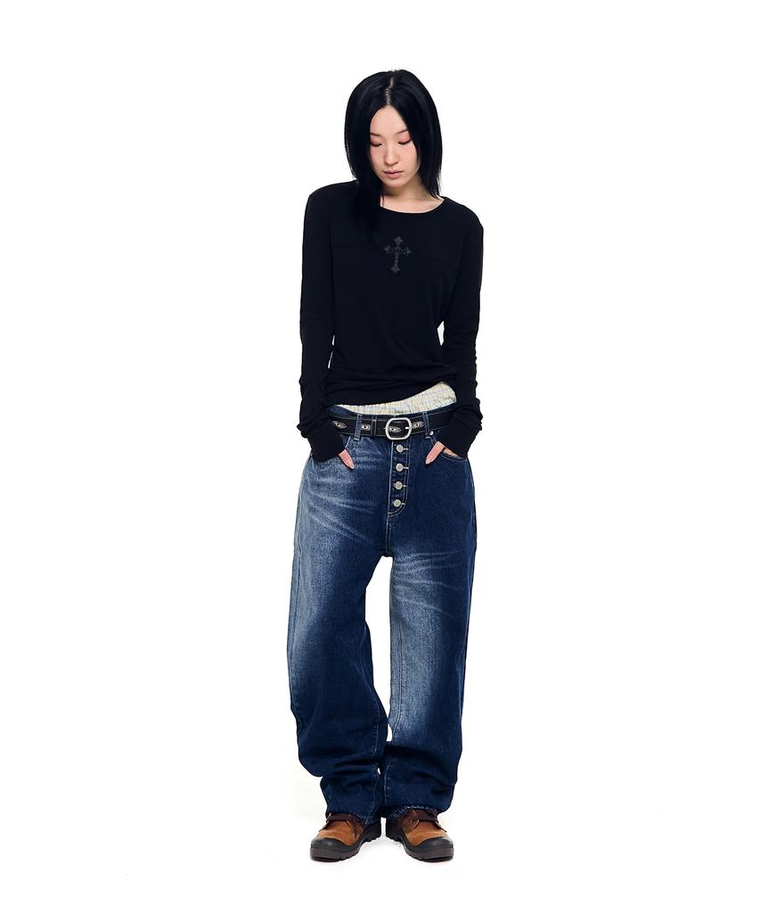 AAKAM Akm Cros2 Long Sleeve (Black)