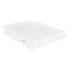 Cotton Fitted Sheet 90x200 Smooth Satin White