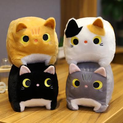 Square Cat Doll Plush Toys Cute Cat Doll Kitten Doll Pet Simulator X Square Stuffed