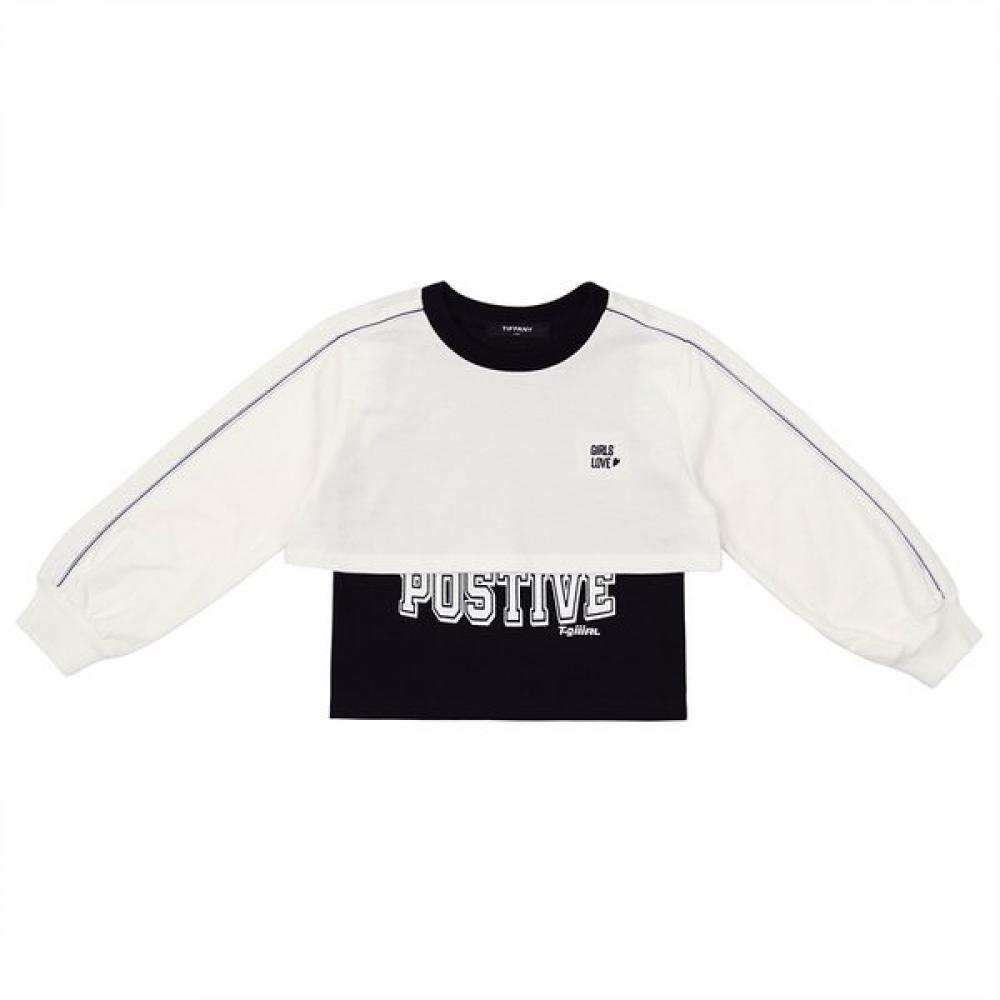 Tiffany Ivory Layered Tee T54kat090 Ivory/120