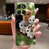 Phone Case For Motorola Edge 60 Fusion/Edge 60/Edge 60 Pro/Edge 60s Soft TPU Clear Unique Cute Painted Casing Anti-fall Cover