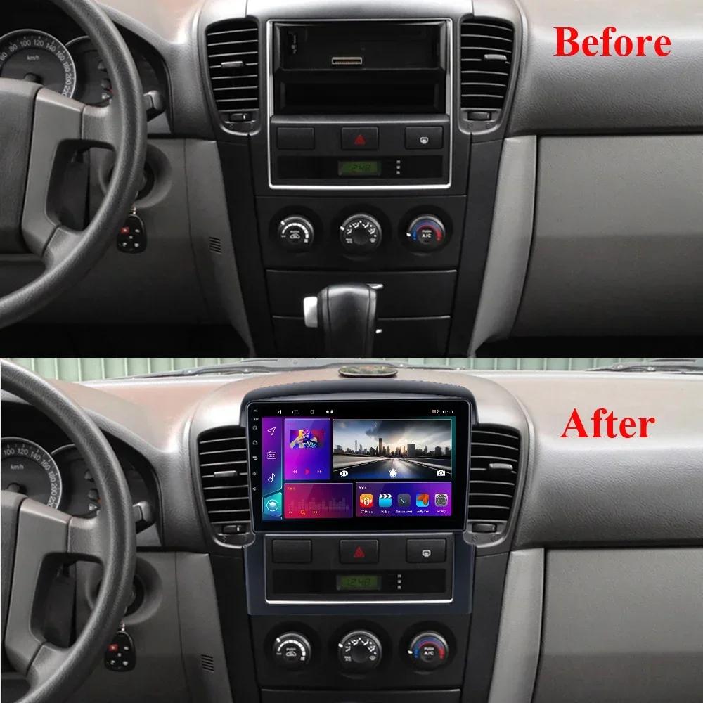 Android 12 Car Radio For KIA Sorento 2004-2008 Multimedia Player GPS Navigation Stereo WIFI Autoradio IPS Screen Stereo No 2din