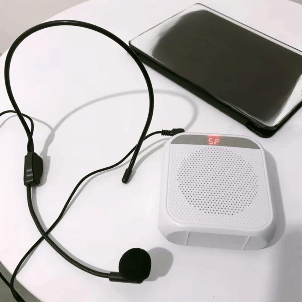 Rechargeable Microphone Speaker Ultralight Loudspeaker Voice Amplifier  Outdoor Use
