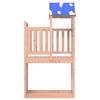 Play Tower in Brown 110.5 x 52.5 x 215 cm Solid Douglas Fir Wood