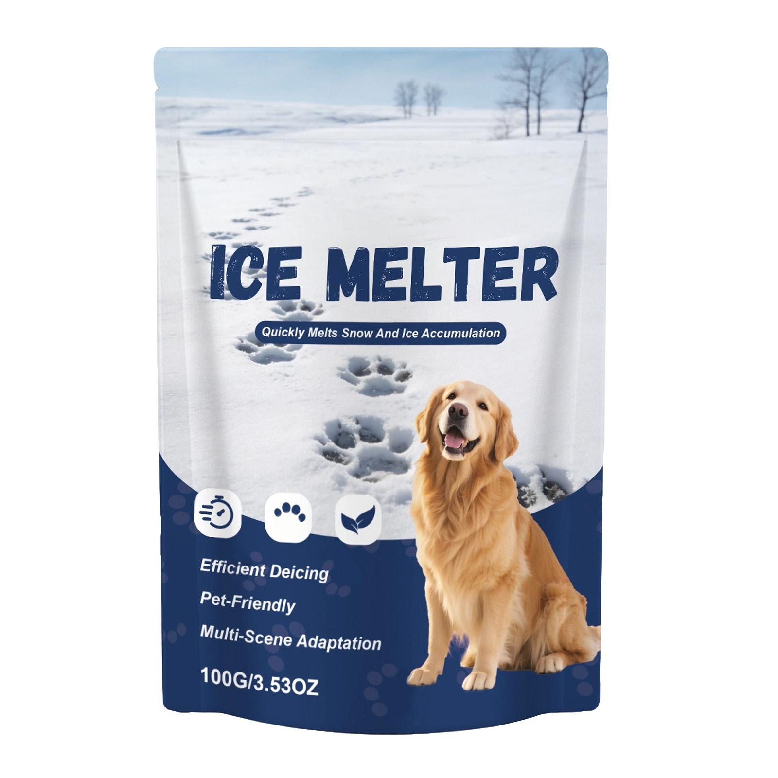 

Pet Friendly Snow And Ice Melt Agent, Suitable For Melting Ice And Snow Household Yards, Walkways And Outdoor Areas one size белый