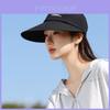 Summer Outdoor Sun Hat For Women With Breathable Polyester Material And Adjustable Wide Brim Sunshade