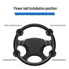 360-Degree Effort-Saving Steering Wheel Assist Ball