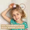 Mirror Growth Chart Sticker for Kids Wall Height Measure Decal