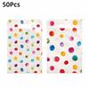 50Pcs Portable Size Party Favor Bags Colorful Gift Bags High Quality Handheld Bags  Birthday Party