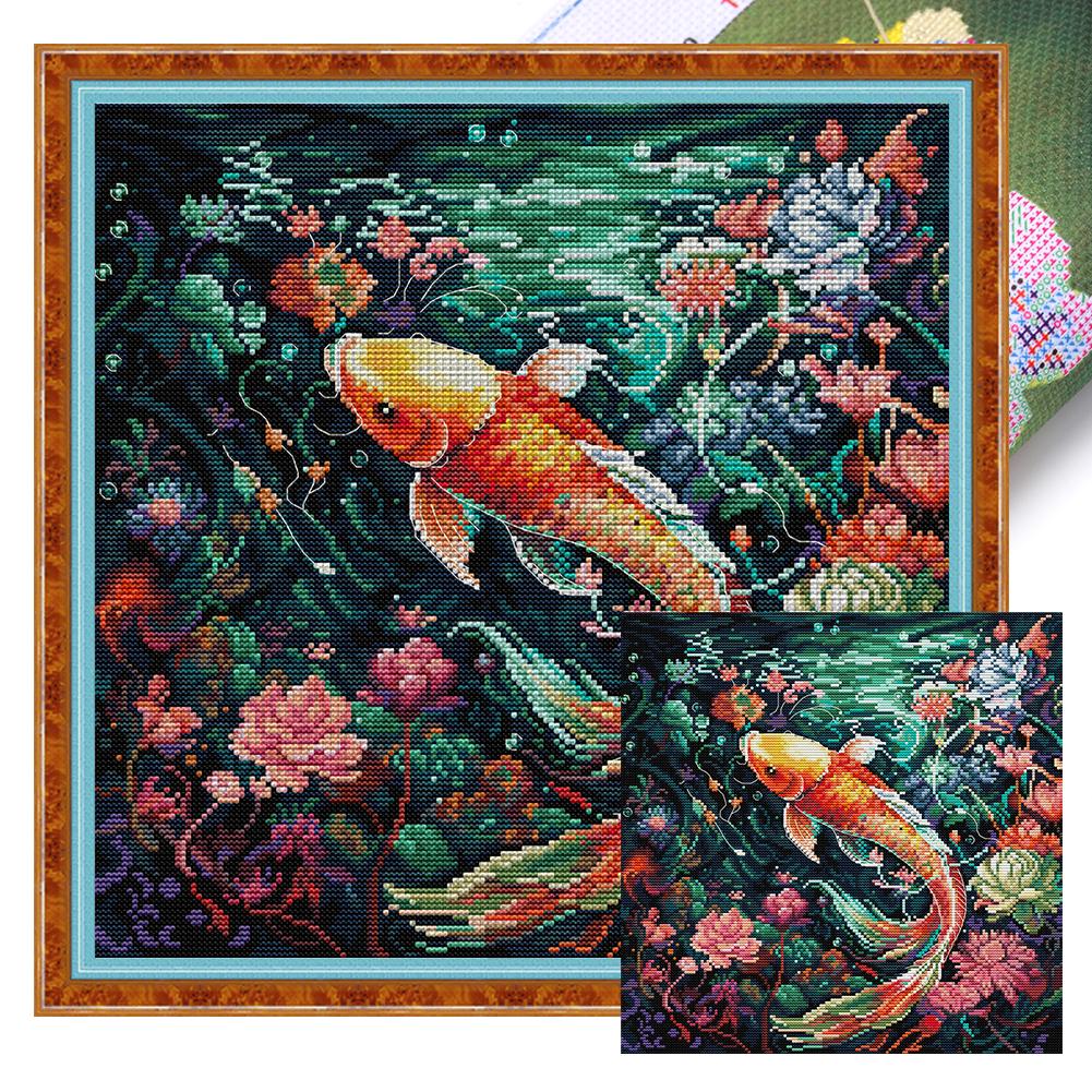 Tierdruck Kreuzstichset DIY 14CT Fadenkunst Handarbeit Heim Wanddeko