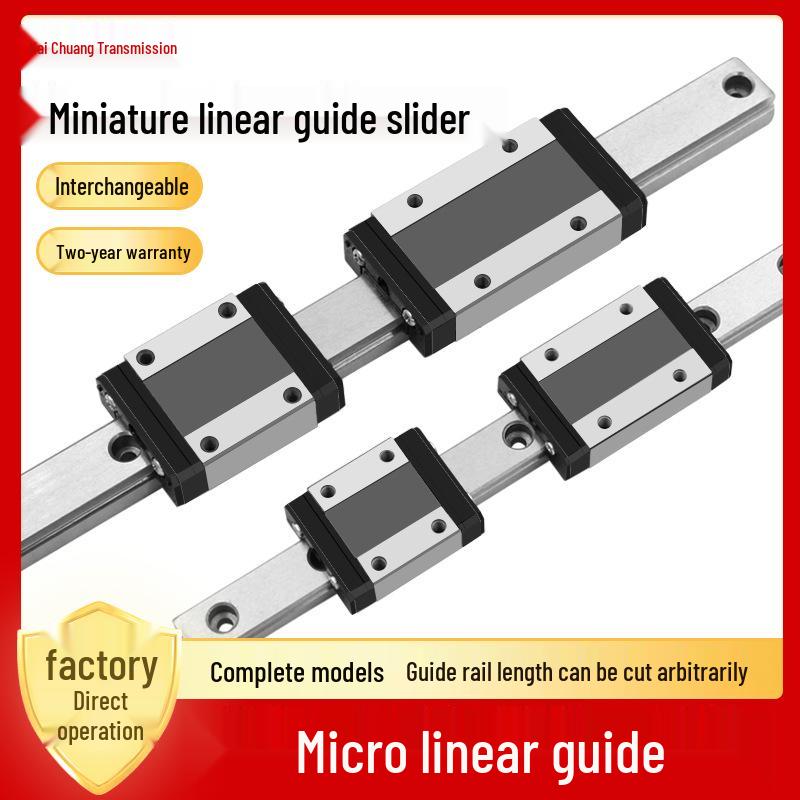 Miniature Linear Guide Slider Rail: MGN9H, MGW12H, 12C, 9C, 7C, 15C, 7H, 15H, 5C.