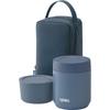 [Dishwasher compatible model] Thermos Vacuum Insulated Soup Lunch Set 300ml Indigo Blue Soup Jar/Container Set JEE-550 IBL