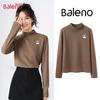 Baleno Women's Half-High Collar Thin Fleece Thermal Base Layer Top