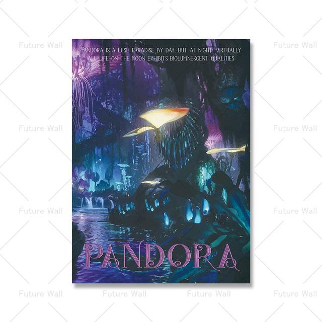Póster de paisaje urbano de viaje de fantasía, impresión decorativa de Narnia