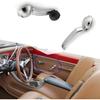 Window Crank Handle & Interior Door Handle Set For 1967-1996 Buick/Chevrolet/GMC Trucks SUVs Models,Chrome,Set Of 4