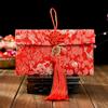 Roter Glücksumschlag, Geld-Stickerei-Stil, chinesisches Design, Tasche, Party, roter Umschlag