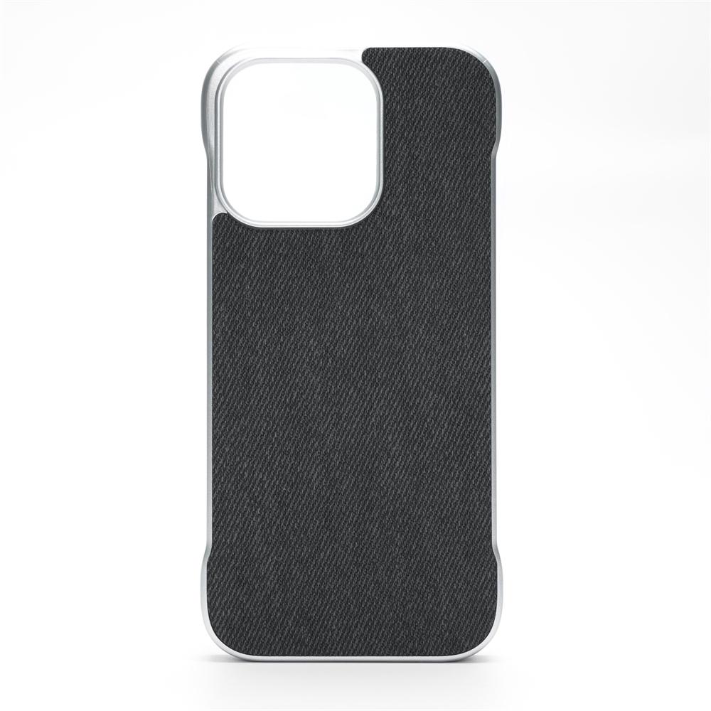 Ultra Thin Frameless Cloth Texture Magnetic Case For iPhone 17 Air 16 Pro Max 15 14 MagSafe Wireless Charge Borderless Hard Cove