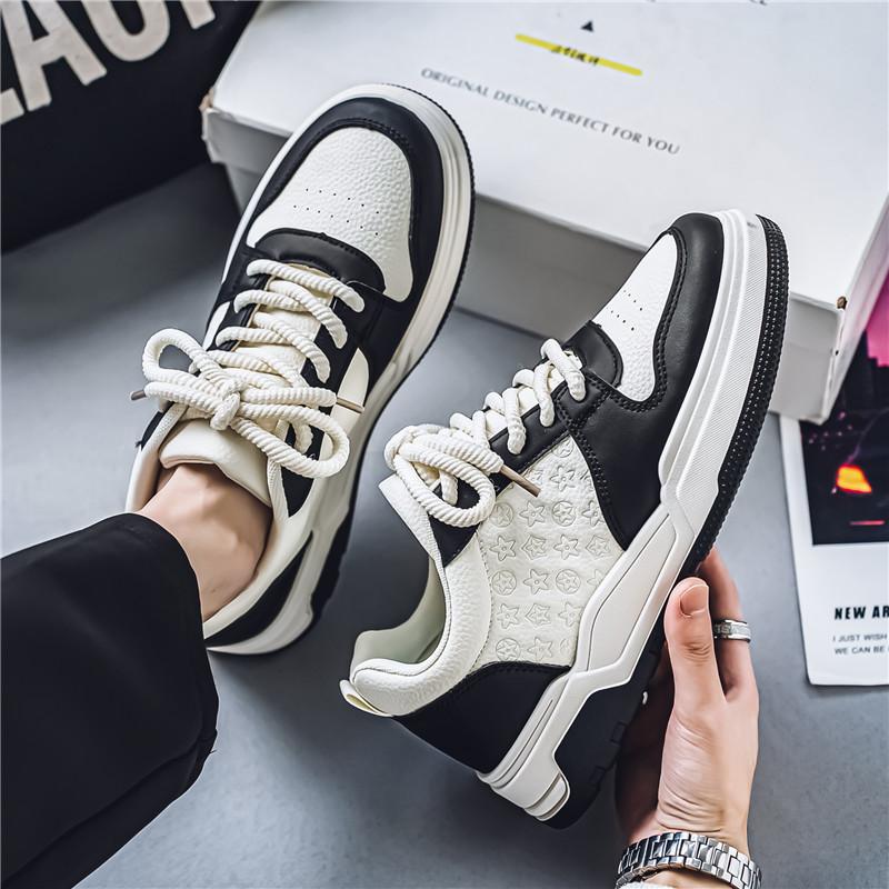 New Men And Women's Classic Fashion Low Top Thick Sole Skateboarding Breathable Shoes Students Boys Trending Comfortable Soft Sole Gym Sneakers