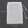 Reusable Washable 100Mesh Food Grade Drawstring Filter Bags For Homebrew Beer Wine Milk Coffee Tea Fruit 2pcs/lot