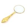 45Mm New European Delicate Pattern Handle Retro Glass Lens High-Grade Embossed Handle Reading Magnifying Glass for Reading Lupas