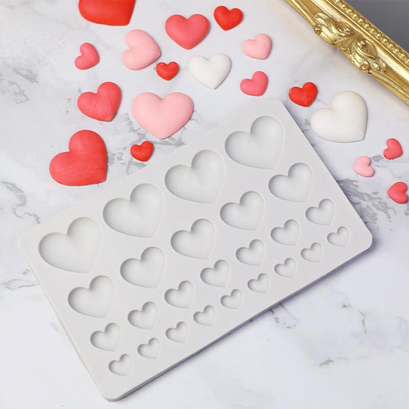 DIY Heart Silicone Baking Mold