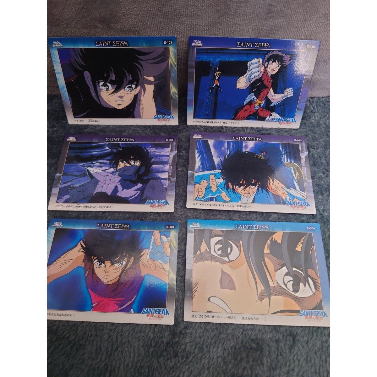 Used Saint Seiya Movie Legend of the Crimson Boys Trading Cards 6