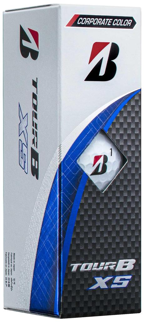 Bridgestone Golf Tour B XS Golf 2024 Corporate 1 Dutzend Bälle, Modell, Farben, (12 Bälle)