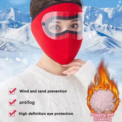 Masque de cyclisme d'hiver coupe-vent pour hommes et femmes pour le ski, le snowboard, la moto, les sports de plein air, cagoule, casquette plus chaude et respirante