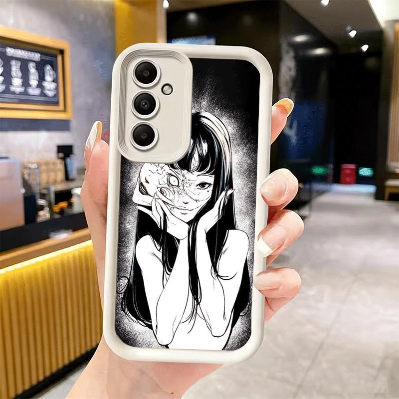 Phone Case for Samsung Galaxy A17 A16 A15 A14 A13 Japanese Horror Anime A56 A36 A26 A55 A35 A25 A54 A34 A24 A53 A33 A23 A07 A06