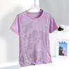 Women's Quick-Dry Camouflage Sports Set – Ice Silk Short Sleeve Top & Shorts