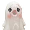 Halloween Ghost Figurine Pink Bubble Gum Ghost Statue Resin Tabletop Ornament for Home Office Shelf Tiered Tray Decor