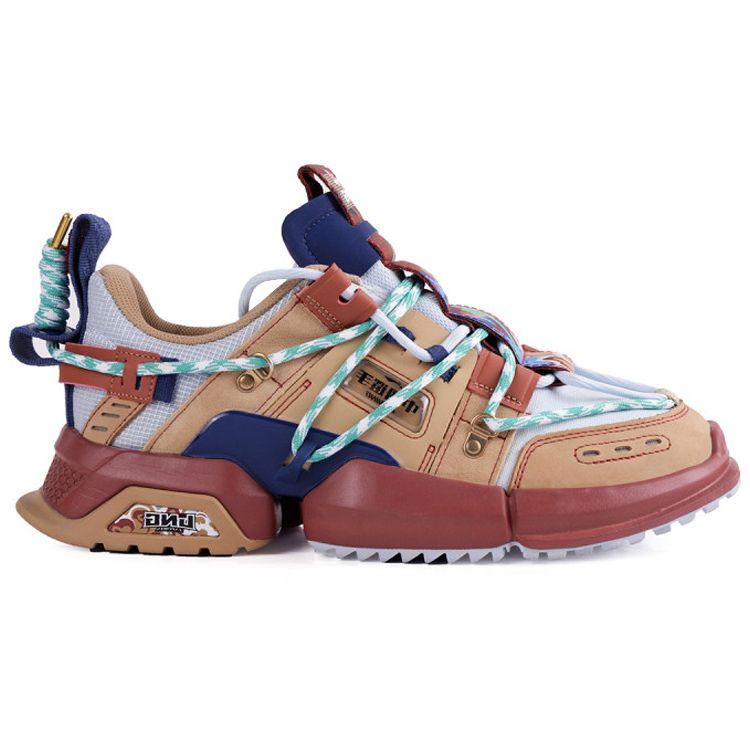 Li Ning Qilin Cloud Appearance Shock Absorption Rebound Low-Top Casual Shoes Women Casual Shoes Partridge-Red LLAQ034-1