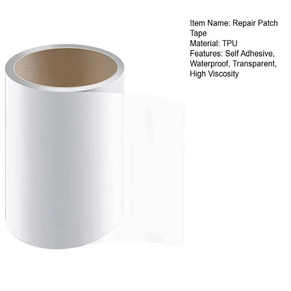 1 Roll Repair Patches Kit TPU Tape Repairing Patches For Inflatable Toy Swim Pool Float Tent Air Mattress Raincoat