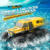 JJRC Amphibious RC Cars Remote Control Vehicle 8 Wheels Drive 2.4G RC Off Road Cars Water Plus Land Trucks Stunt Toy Designed for Kid Present