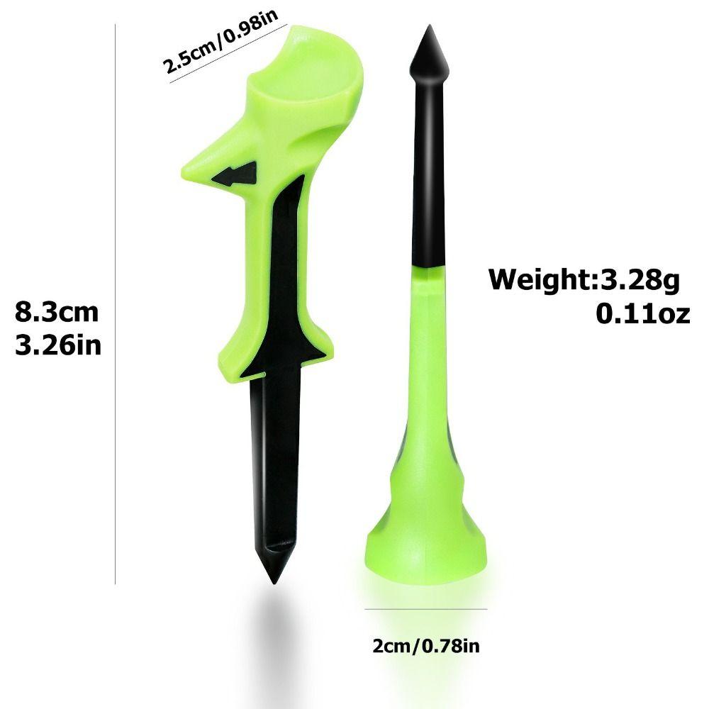 Enhance Distance Golf Ball Holder Diagonal Insert Golf Plastic Tee Golf Tees  Golf Practice