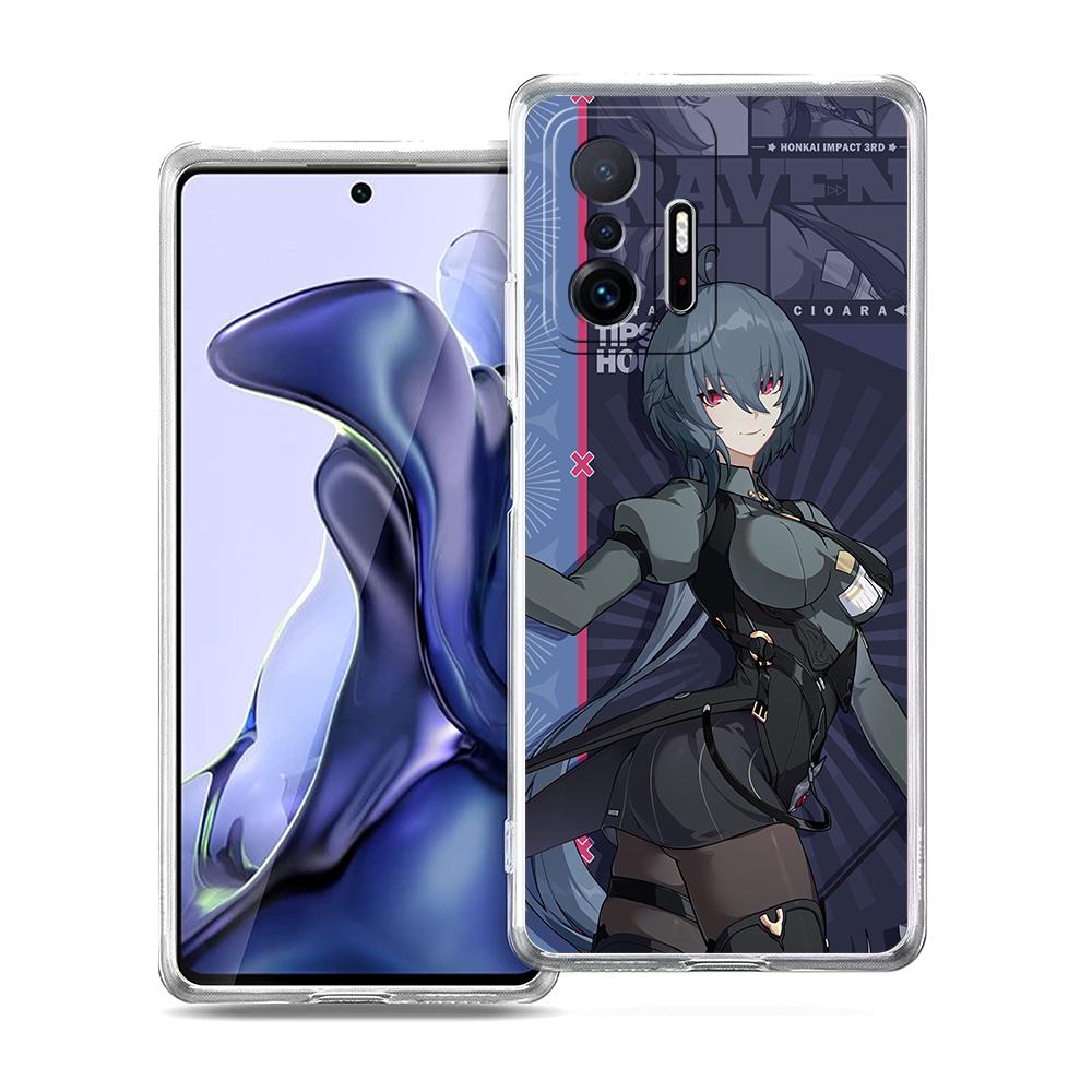 Honkai Impact 3rd Game Phone Case For Xiaomi 14 13 12 Lite Mi 11 Ultra 11X 13T 12T For Poco X5 X4 X3 NFC F5 F4 M4 Pro 5G Cover