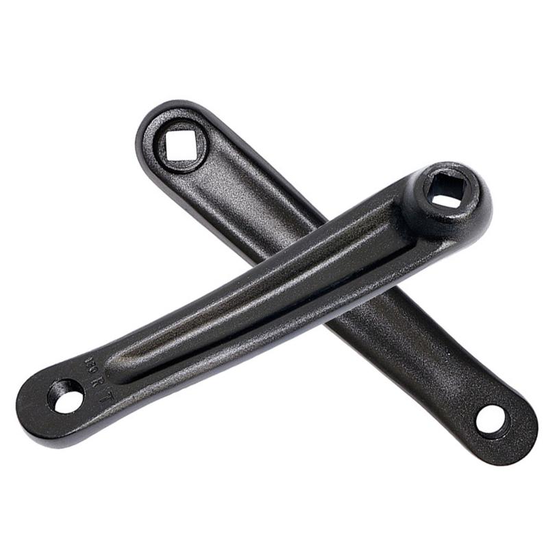 Professional Light & Right 170mm Bike Crank Arm Aluminum Alloy Single Speed Crankset for Bicycle Mountain Road Bikes