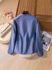 2026 Artistic Linen Women’s Long Sleeve Cardigan Shirt
