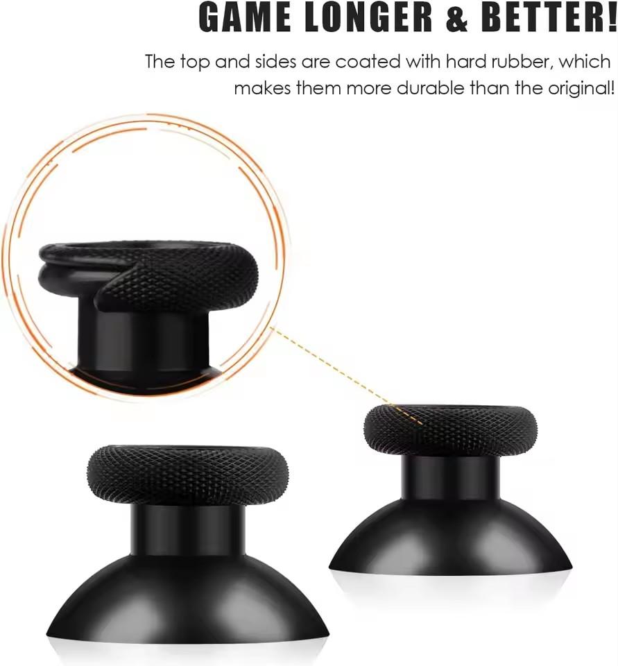 Ersatz-Weichgummi-Joystick-Kappe für Xbox Xbox One Series X/S PS4 Controller Joysticks Silikon Daumenstick