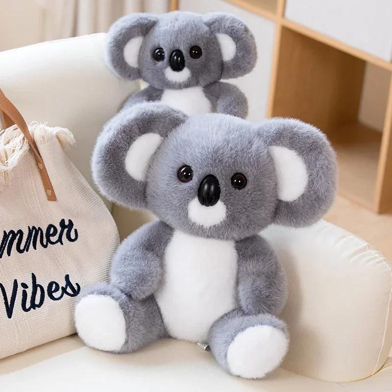 Practical Home Decor Unisex 25/35Cm Sitting Koalas Plush Toys Simulation Cute Australia Koala Stuffed Animal Soft Toys For Christmas Gifts