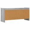 TV Stand 100 x 33 x 47 cm Grey Sonoma Particleboard