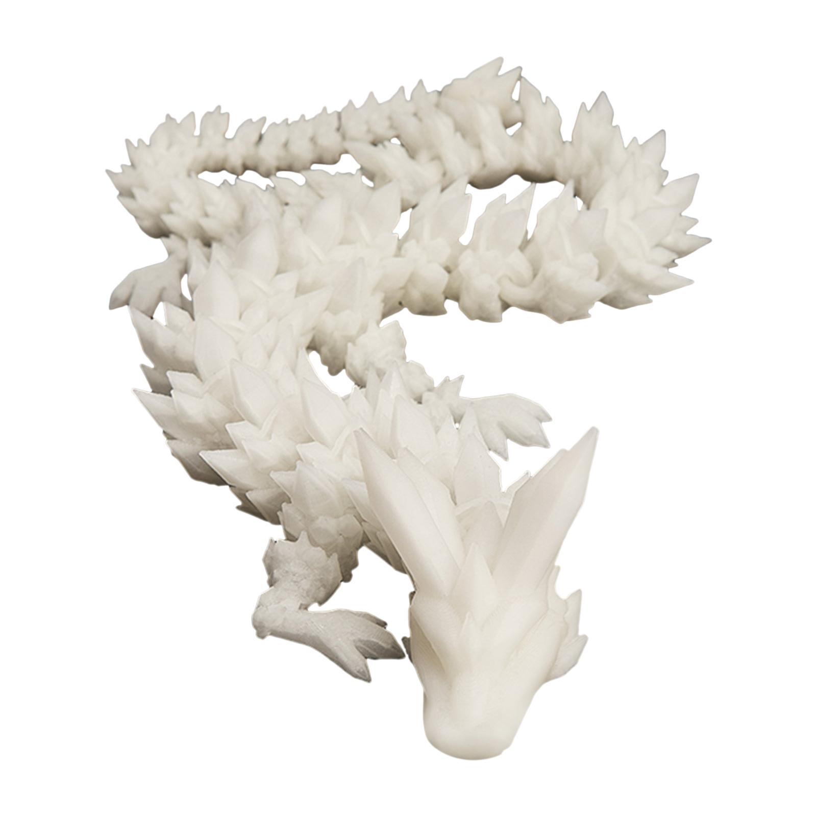 

Movable Joints Dragon Model Toys Delicate and Compact Decorative Model Toy for Living Room Desktop Decoration 22cm