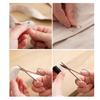 10/73/97/172Pcs/Set Portable Sewing Kit with Case Colorful Thread Needle Tailor Scissors Tape Measure Home Travel Emergency Sewing Accessories