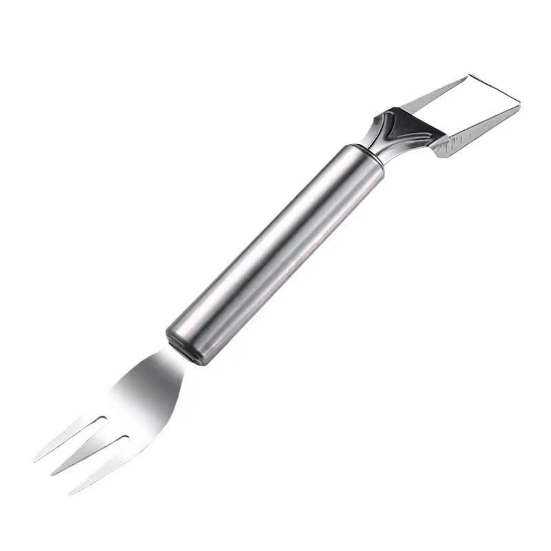 Stainless Steel Watermelon Slicer and Fruit Fork Combo