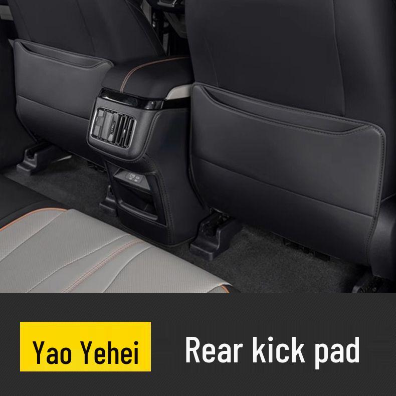 Rear Seat Anti-Kick Mats for BYD Models: Seal 06, Sea Lion 07, Han, Tang, Seagull, Yuan UP, Yuan Plus, Qin L