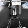 2Pcs Car Seat Back Cup Holder Portable Auto Drink Organizer Storage Basket Phone Holder Water Cup Car Interior Accessories
