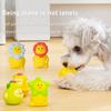 Fruit Animal Dog Chew Toy Bite Resistant Boredom Relief Squeaky Interactive Latex Toy Small Medium Large Dogs Teething Cleaning Toy