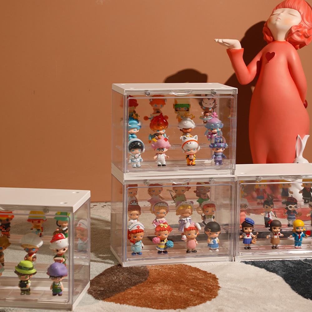 Transparent Box, Multi Style Blind Box Storage Display Rack, Acrylic Doll Model Display Cabinet, Dust-Proof Figurine Display Box